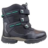 Forgan Golf Winter Boots FULLY WATERPROOF Black/Black/Green