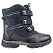 Forgan Golf Winter Boots FULLY WATERPROOF Black/Black/Green Size 11