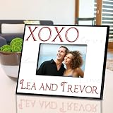 Personalized Hugs and Kisses Picture Frame