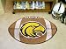 35 NCAA Southern Miss Golden Eagles Chromo Jet Printed Football Shape Rug