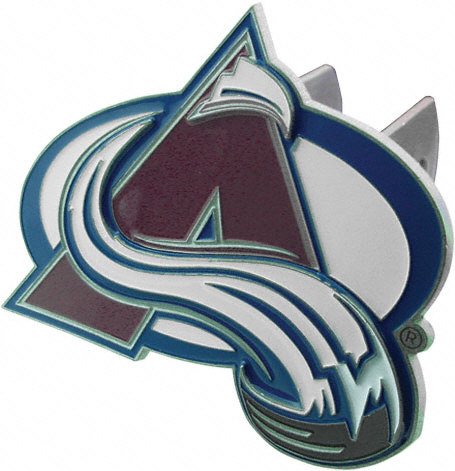 Buy Colorado Avalanche Logo Trailer Hitch Cover by FansEdge
