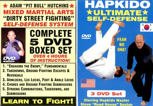 Dirty Street Fighting Self-Defense System - Complete 5-DVD... by Self Defense Videos