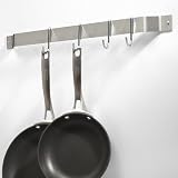 Gourmet 24 Stainless Steel with Chrome Bar Pot Rack