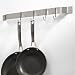 Gourmet 24 Stainless Steel with Chrome Bar Pot Rack