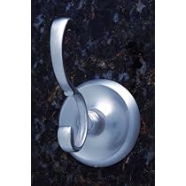 JVJ Hardware Accessories 24208 Plain Series Satin Nickel Finish Deco Robe Hook C S Satin Nickel