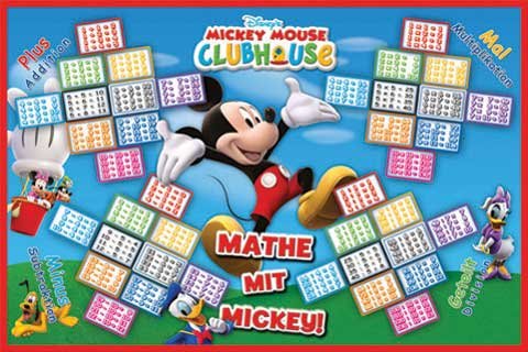 Empire 77899 Disney Mickey Mouse - Rechnen Lernposter, Poster ca. 91,5 x 61 cm Preisvergleich