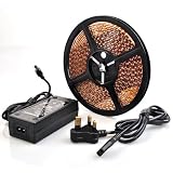 from ATekCity ATekCity Super bright long-lasting 3528 120LEDs/m 5m 600 LEDs 12v 4A 48W Waterproof IP65, Cold white Led Strip Light Lighting, Wide Viewing Angle 120 degrees