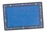 Fat Cat Doggy Hoots Dog Place Mat Blue