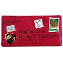 Chocolove Premium Chocolate Bars, Raspberries in Dark Chocolate, 55% Cocoa Content, 3.2-Ounce Bars (Pack of 12)
