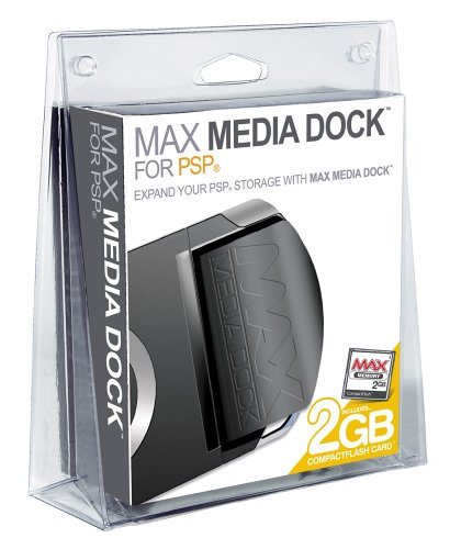 Childrens Toyshop  Video Games : Datel Max Media Dock and 2GB Flash Card (PSP)