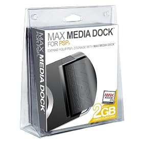Datel Max Media Dock and 2GB Flash Card (PSP)
