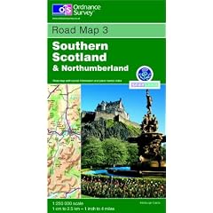 Southern Scotland and Northumberland (Road Map)