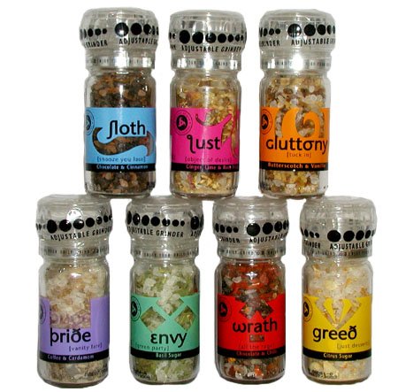 Seven Deadly Sins Grinders - Cape Herb & Spice Company