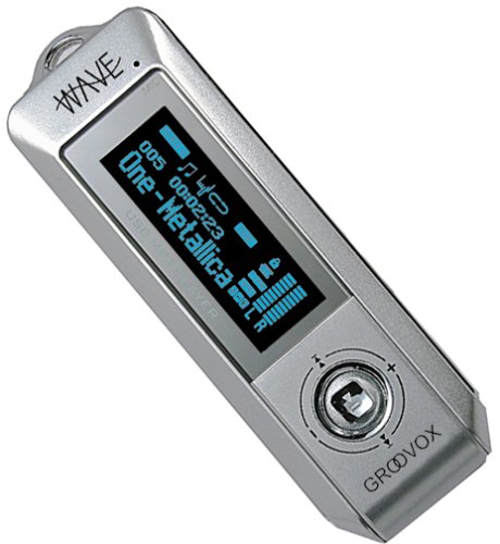Milestone GROOVOX WAVE �������v���[���[ (FM���W�I�Ή�) 512MB �V���o�[ [MMGV05-512S]