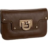 DKNY Vintage Leather Classics Flap Cross-Body