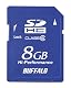 BUFFALO Class6 SDHC�б�SD������8GB MB-RSDC-8GB