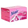 Nair Lasting Effects Hair Remover, Microwavable Wax, Face/Underarms/Bikini Area 3.5 oz (100 g)