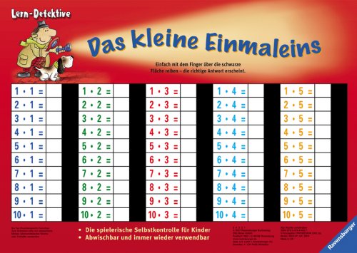 Zaubertafel Das kleine Einmaleins