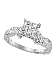 0.15CTW-DIA MICRO-PAVE RING