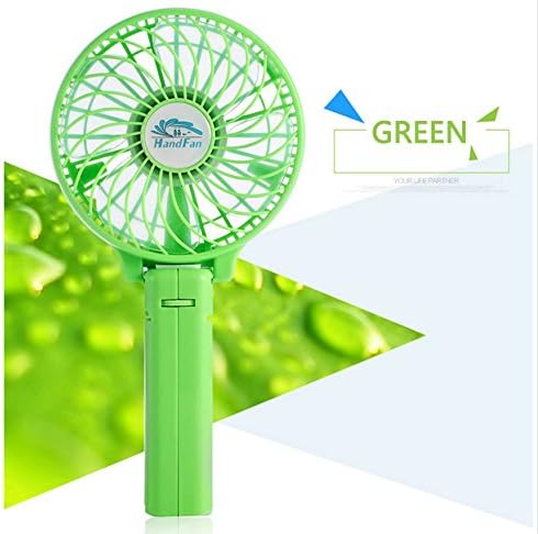 JJF 3-modes Mini Portable Handheld Humidifier Fan,recharge Fan Mute Beauty Mist Water Spray Air Conditioner Fan Handheld Fan USB Rechargeable Fan Mute Beauty Humidifier Small Air Conditioning- Misting Fan Suit for Home Office Travel 3-speed, USB Battery Powered Cooling Table Desk Desktop Personal Fan Breeze Natual Big Powerful Wind Mute Quiet for Indoor Outdoor Home Office Dorm Dormitory Travel Hiking Camping Backpacking Climbing Boating Picnic (green)