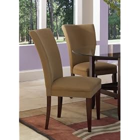 Set of 2 Parsons Dining Chairs by AtHomeMart