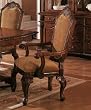 European Tradition Style Saint Charles Dining Arm Chairs (Set of 2)