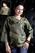 Forest Green jacquard Kurti / Tunic with stylish bead work