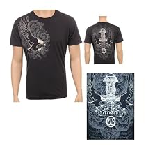 Eagle Gothic Tattoo Black Design Tee T-Shirt