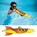 Water Torpedo Toy, Water Rocket Barracuda-Orange Yellow Green