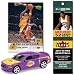 Upper Deck Los Angeles Lakers Upper Deck NBA 2007-08 Dodge Charger with Kobe Bryant Trading Card and 2007-08 Fleer Fat Pack