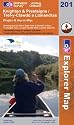 Knighton and Presteigne Tref-y-clawdd a Dyffryn Elan (Explorer Maps) (OS Explorer Map)