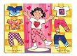 Girl Dress Up Mix N Match Peg Puzzle