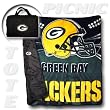 Green Bay Packers "Tote A Long" NFL Picnic Blanket by Northwest (50"x60")