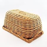 ウィッカーバスケット ブレッドケース