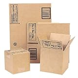 Corrugated Shipping/Storage Box, 200 Lb Capacity, Kraft, 6x6x6, 12/Bundle DUCCB7N