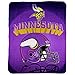 Minnesota Vikings 50x60 Grid Iron Fleece Throw