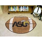 Alabama State Hornets Football Shaped Area Rug Welcome Bath Mat by 