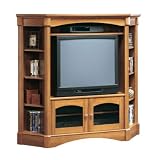 Willow Falls Corner Entertainment Center - American Cherry