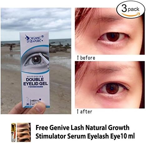 3 UNITS OF DOUBLE EYELID GEL PEN EYELID KOREA JAPAN [Get Free Tomato Facial Mask &amp; Ceramine UV Line Ginkgo Plus Whitening Cream 8.50ml.]
