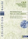 INFORMATIQUE PAR LES DOCUMENTS CAP EM...
