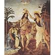Andrea del Verrocchio (Baptism of Christ) Art Poster Print - 13x19