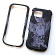 Samsung Mythic A897 AT&T Rubberized Snap-on Protector Hard Case "Glory or Death" Design
