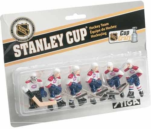 Stiga Montreal Canadiens Table Rod Hockey Players