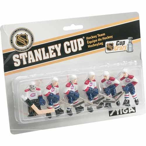 Stiga Montreal Canadiens Table Rod Hockey Players