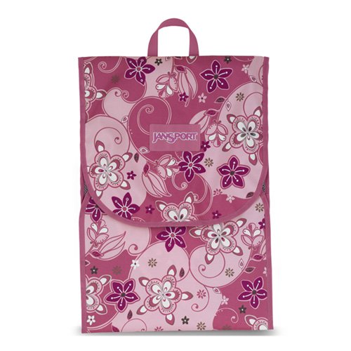 jansport large packing folder pink daiquiri henna floral  more detail click!