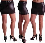 EyeCatchClothing - Melody Damen kurzer Stretch Minirock Mini Rock