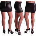 EyeCatchClothing - Melody Damen kurzer Stretch Minirock Mini Rock