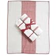 Tadpoles Basics Red Gingham Burping Cloths - 3-pk.
