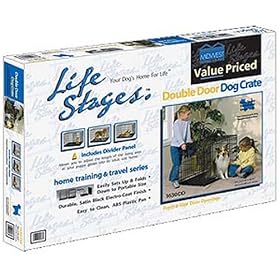 Midwest Life Stages Fold and Carry Double Door Dog Crate Collection