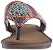 Skechers Cali Women's Indulge 2-Beach Angel Flip Flop, Mutli, 8 US/8 B US